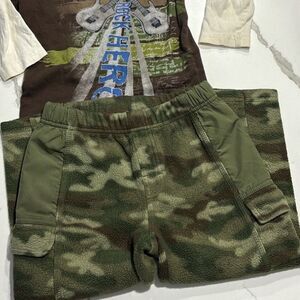 Gap | Boys Camouflage Soft Fleece Casual Pants
